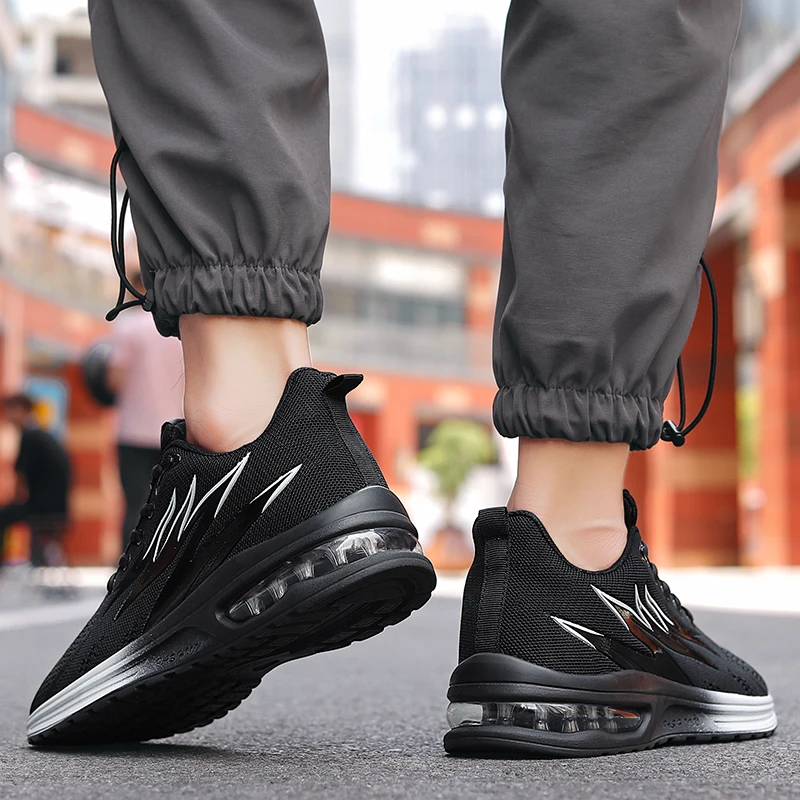 Damyuan Men Sneakers Air Cushion Running Shoes for Women Mesh Fashion Footwear Men Light Casual Sport Shoes Breathe Tennis Shoes