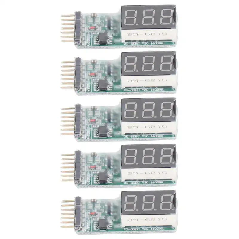 

Измеритель напряжения, измеритель напряжения батареи PCB для литиевых батарей 2 ‑ 6S