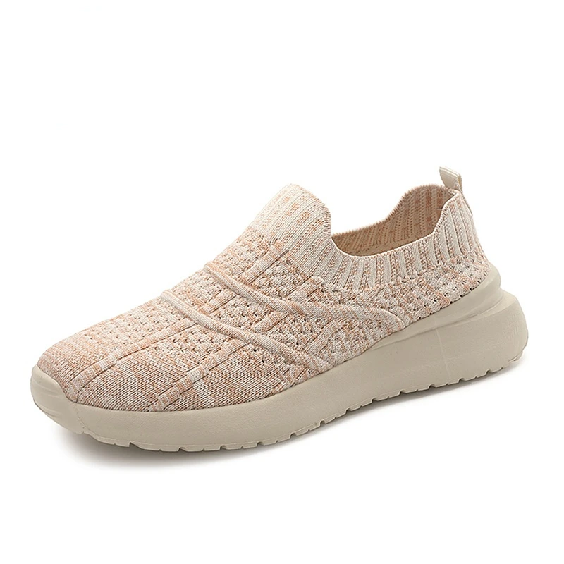 

2023 Women Sock Shoes Vulcanized Slip On Mesh Sneakers Women New Flat Shoes Vulcanize Shoes Zapatillas Mujer Casual Chauss