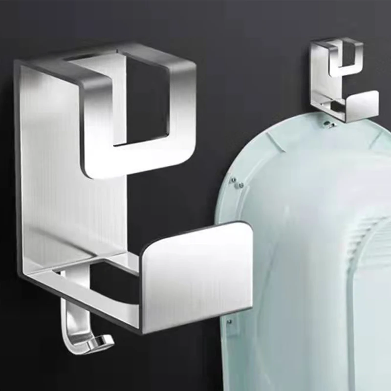 

Wall Mount Washbasin Hooks Utility Tub Holders Waterproof Bathroom Organizer for Hanging Bathtubs Hangers Umbrellas Bags