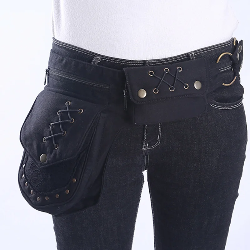 

Bags Hip-hop Leg Multifunctional Vintage Style Women Bag Butt Fanny Men Pack New Photography Tactical Bohemian Waist For Bags