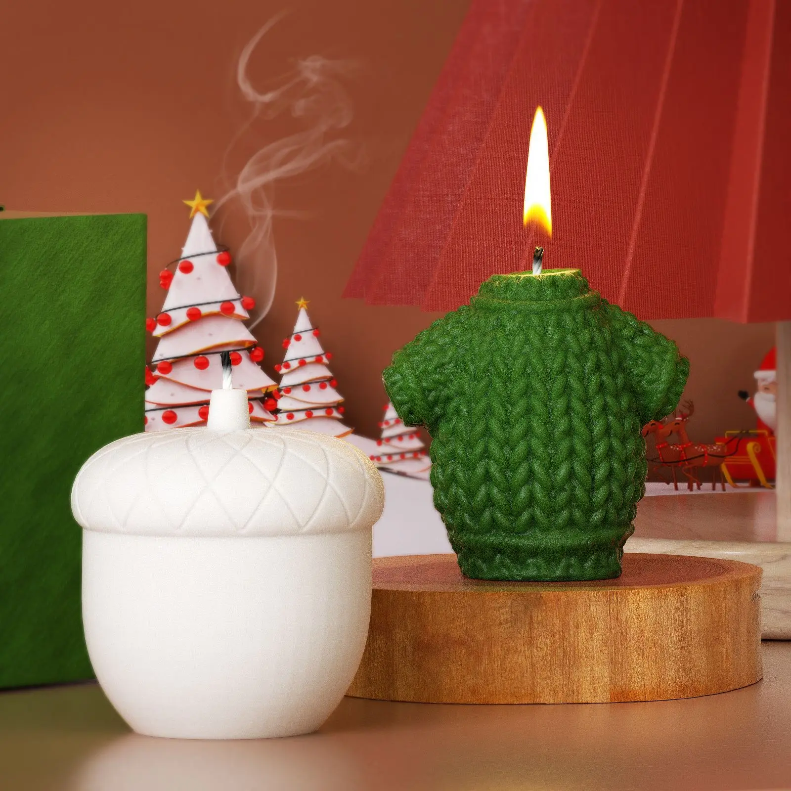 Силиконовая форма сделай сам из кристалла и эпоксидной смолы 3D для украшения