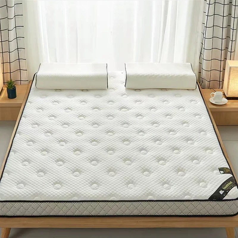 

Natural latex sponge mixed filling 5/8CM Mattress Thicken Warm Tatami mattresses Student Dormitory mat Twin King Queen Full Size