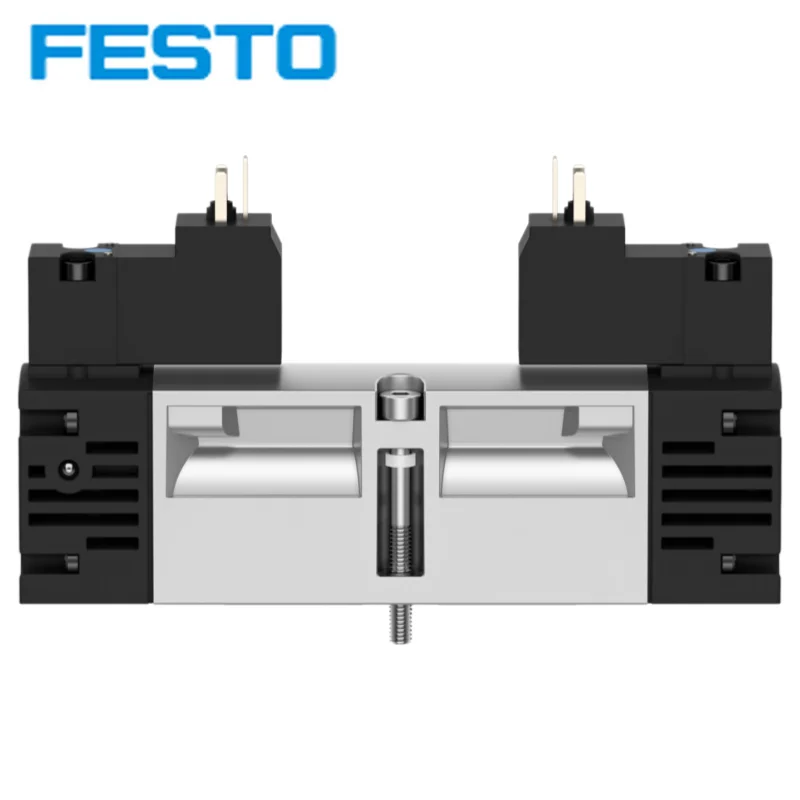 Фото Электромагнитный клапан FESTO 547174-VSVA-B-B52-H-A1-2AC1 Оригинальный высокопроизводительный 5/2-ходовой бистабильный клапан VSVA: гибкий и надежный №2