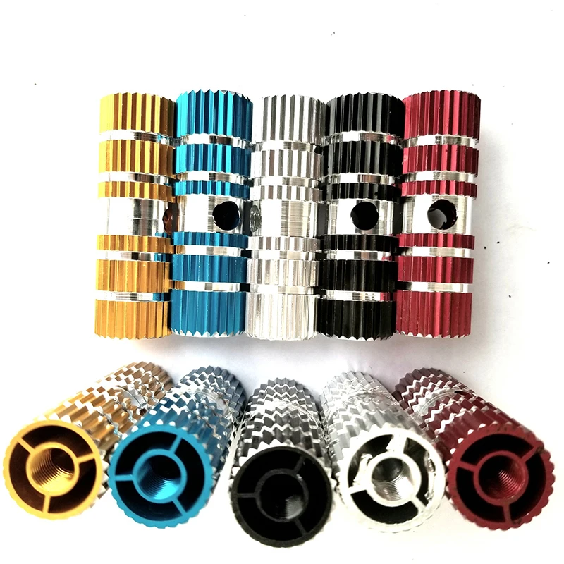 

1 пара, колышки для подножки велосипедной педали, Нескользящие, из алюминиевого сплава