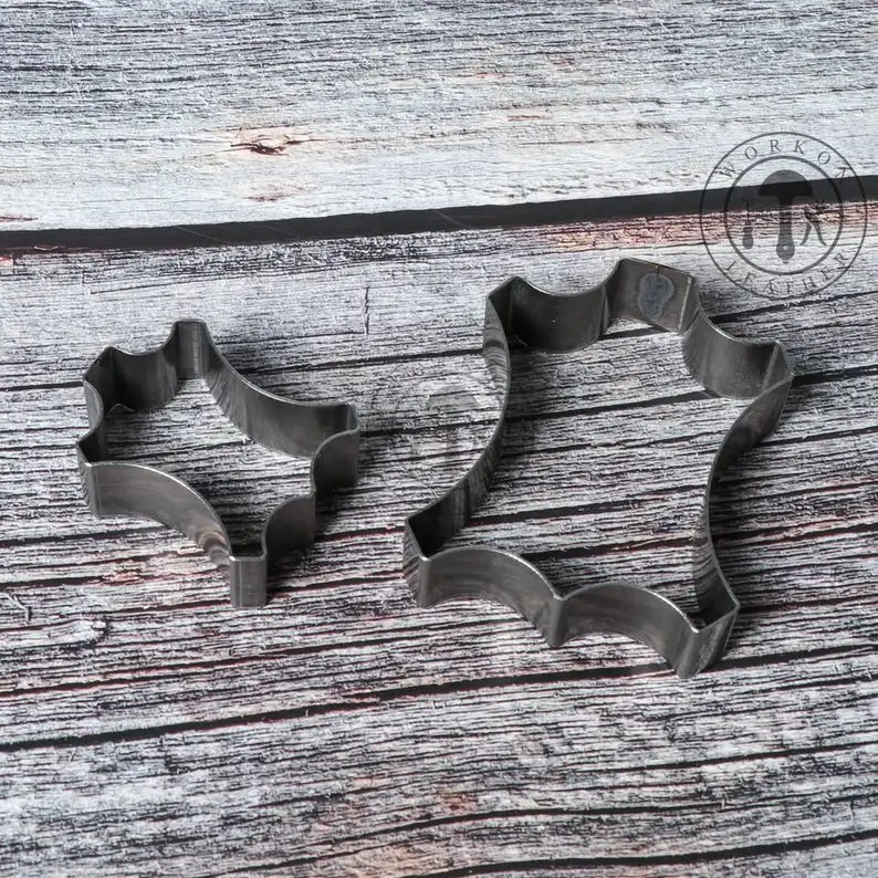 ZONESUN нестандартная бирка для багажа Штамповочный Инструмент Для Резки кожаной