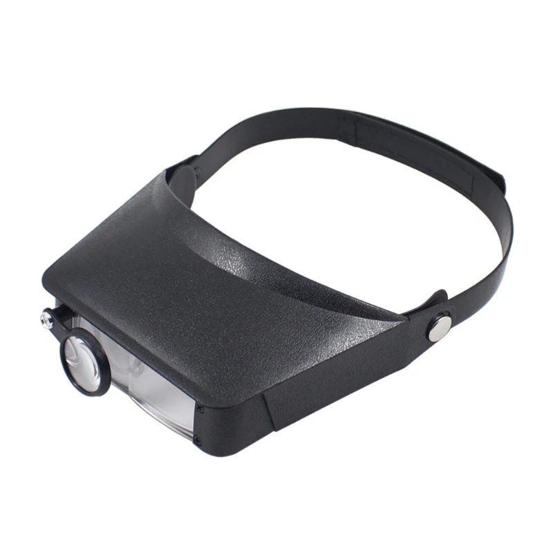 

Upgraded Headband Magnifier Head Mounted Magnifying Glass 1.5X/3X/9.5X/11X for Reading Jewelry Loupe Watch & Electronic