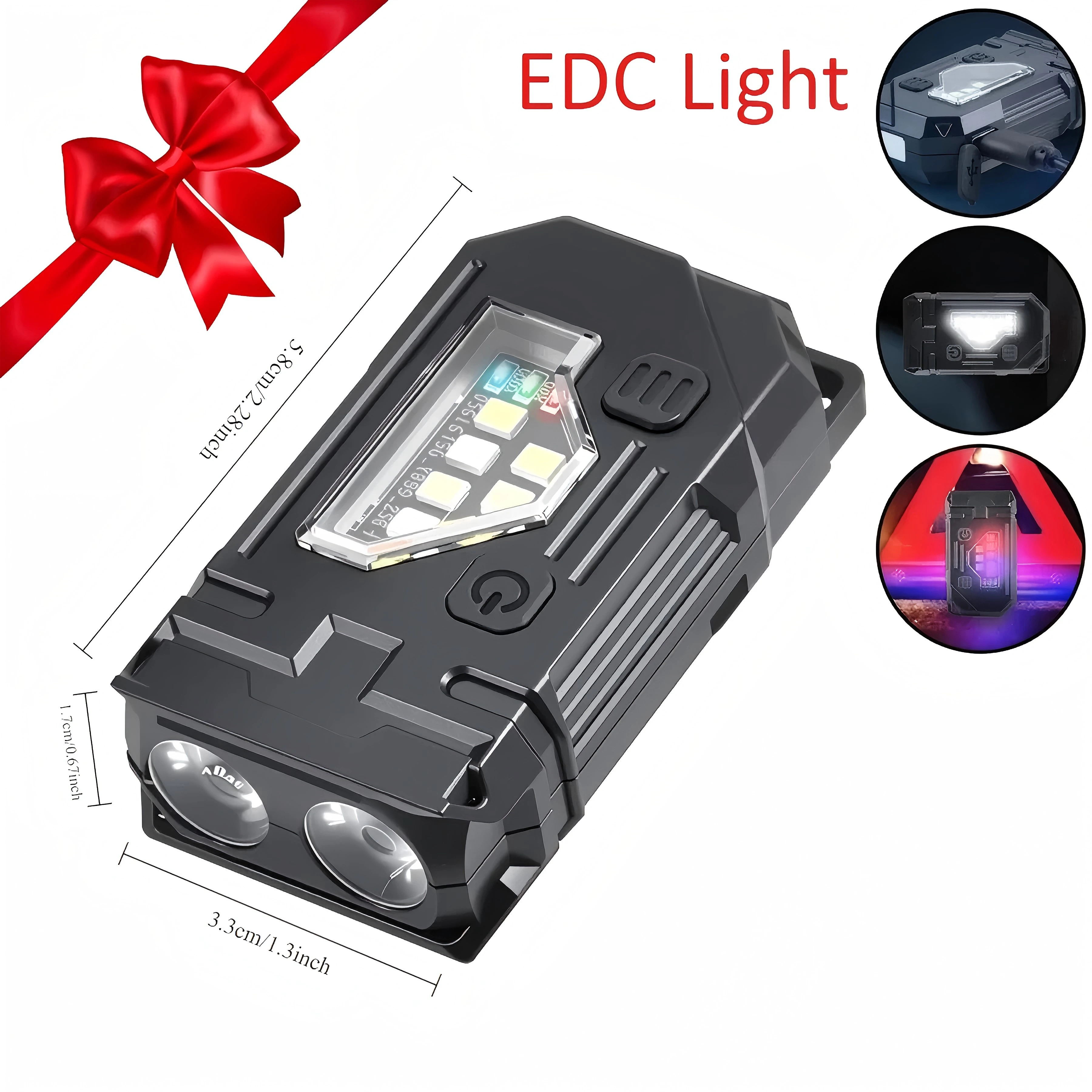 

Перезаряжаемый светодиодный фонарик EDC 5W