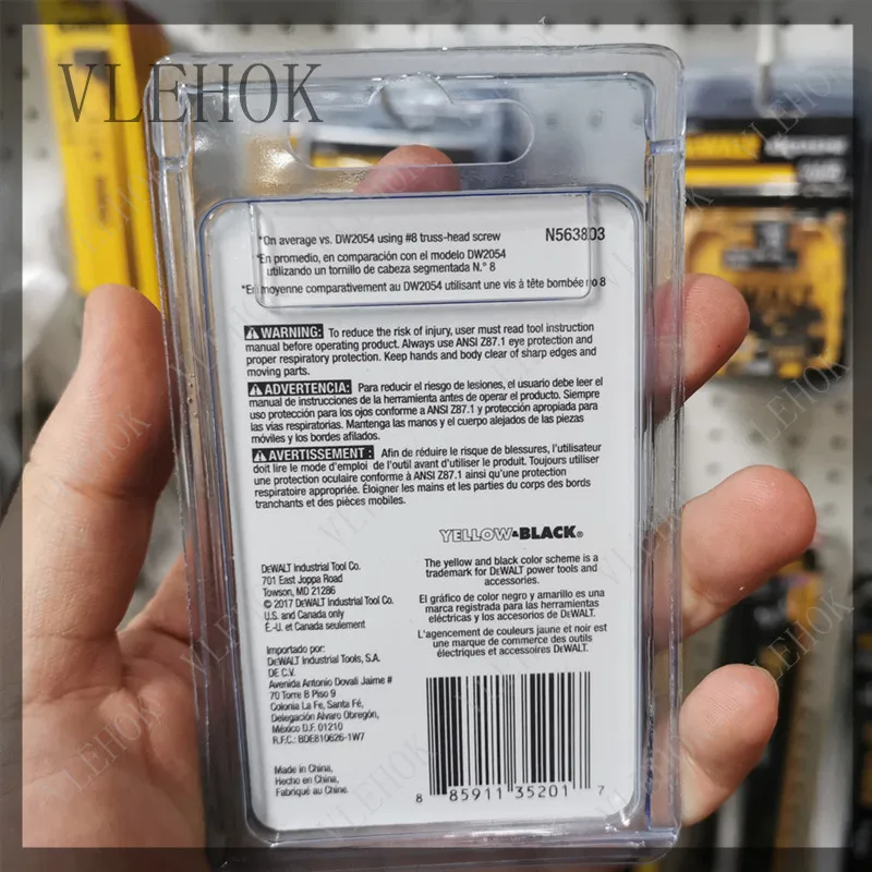 Фото Набор ударных бит DWA2PH2SL для шуруповерта DEWALT MAXFIT, 2 дюйма, PH2, с магнитным держателем и поворотным механизмом №2