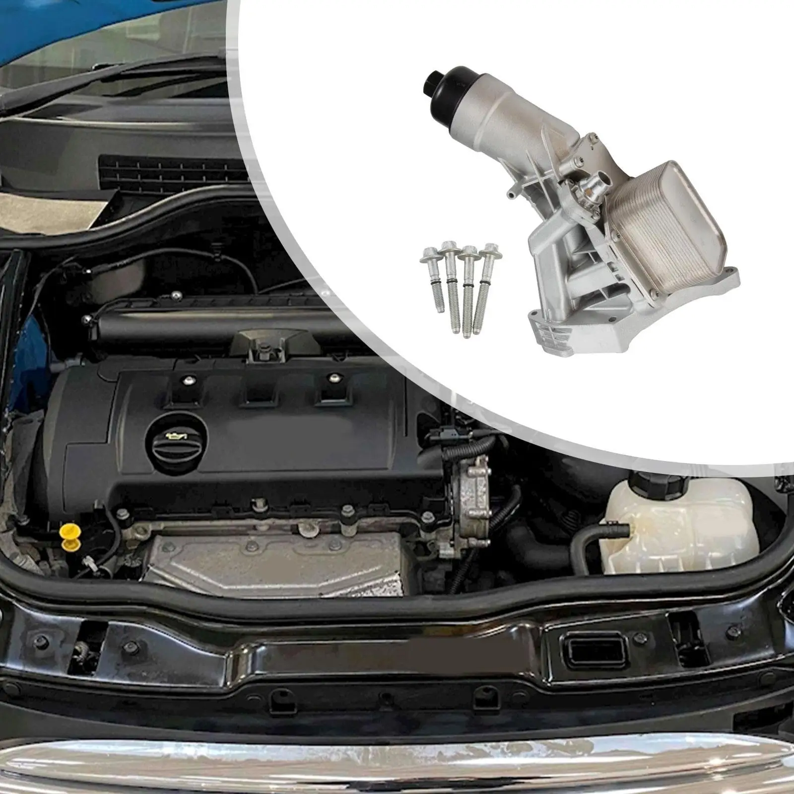 Корпус фильтра масляного радиатора монтажные алюминиевые