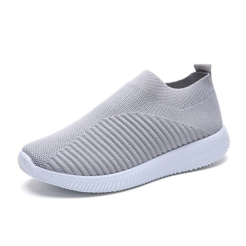 

Women Flat Slip Sock Shoes Female Lightweight Running Sneakers Spring Summer Autumn Casual Mesh Casual Shoes Walking Chaussures