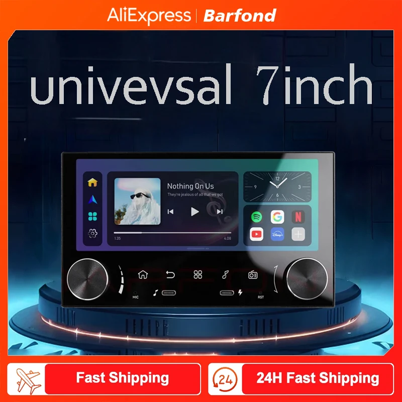 

Автомобильный радиоприемник 2 Din CLASSIC C2 MP5 Универсальный 7-дюймовый Android Авто Стерео Мультимедийный Видеоплеер GPS-навигация BT Carplay IPS-экран