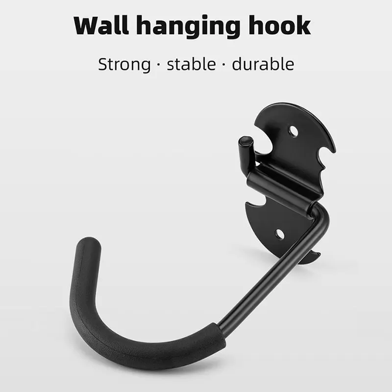 

1PC Bicycle Parking Rack Adjustable Height Suspended Trailer Wall Hanging Hook Mountain Road Bike Support Stand Bracket Holder
