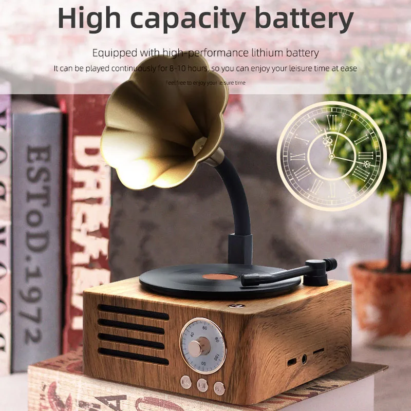Портативный мини-радио Bluetooth динамик MP3
