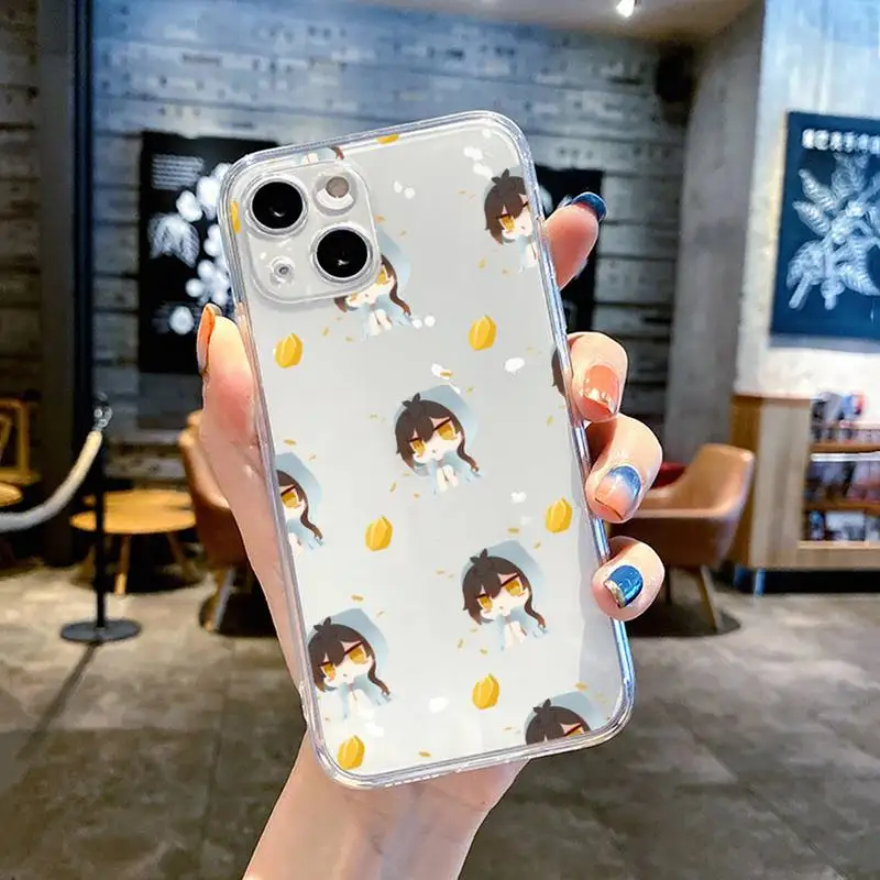 Хит продаж мягкий прозрачный чехол Genshin Impact для iphone 12 11 13 7 8 6 s plus x xs xr pro max mini |