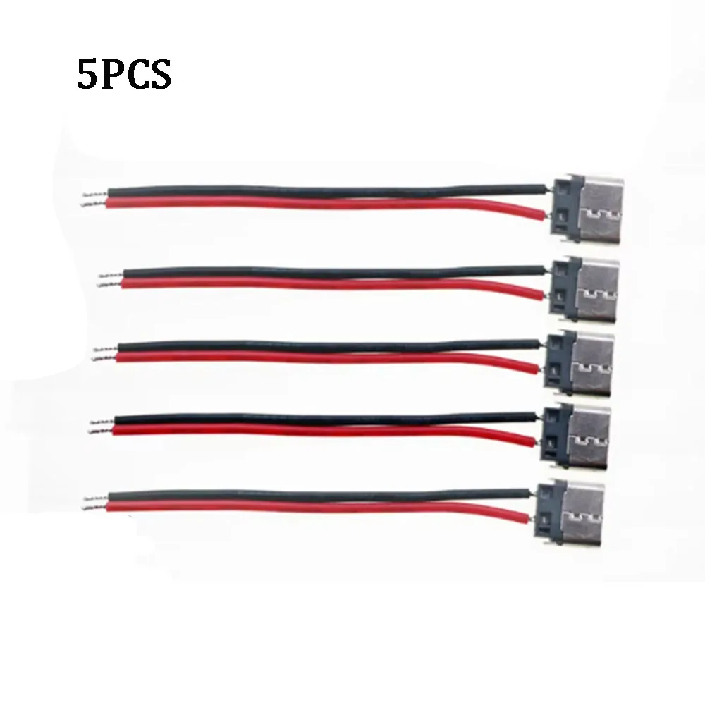 

USB Type-C женский порт паяльный кабель