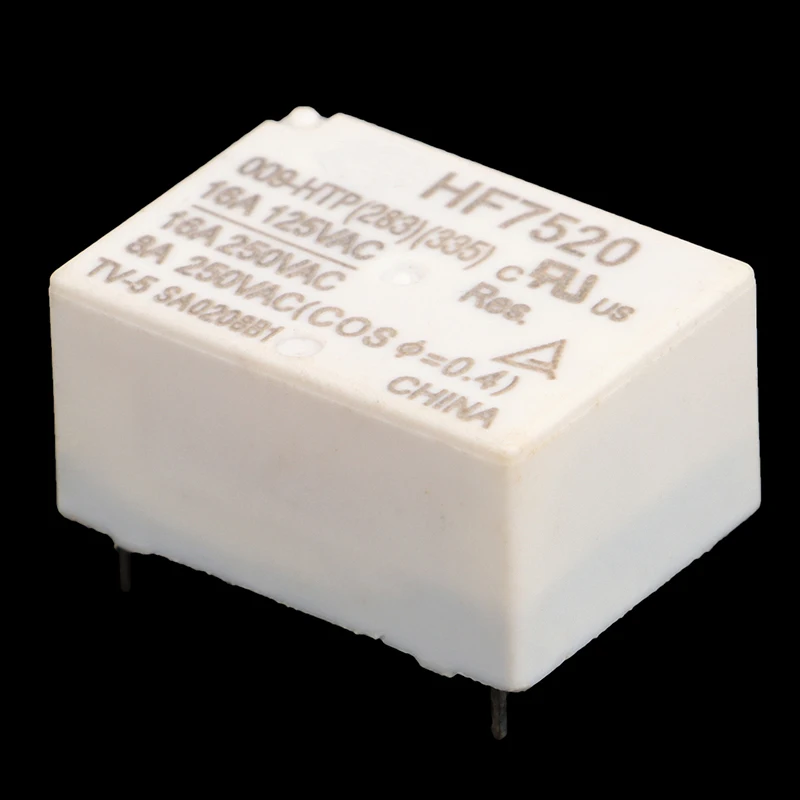 HF7520 / 009-HTP Высокая нагрузка 10 А/16 А Нормально открытый 4-контактный просо с