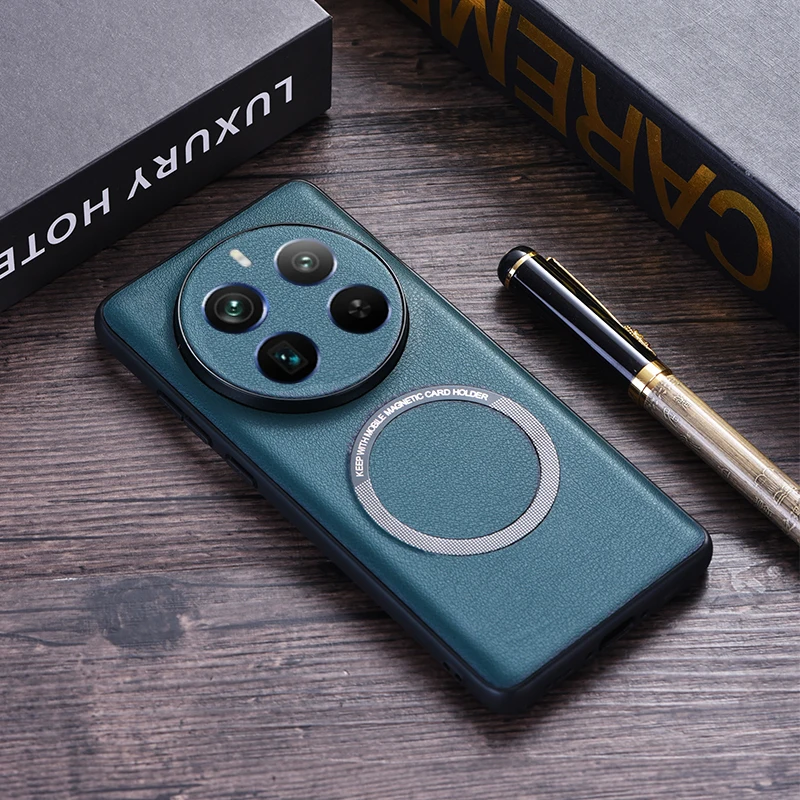 Magsafe Беспроводная зарядка Телефон для Realme 12 Pro чехол OPPO Бампер Чехол