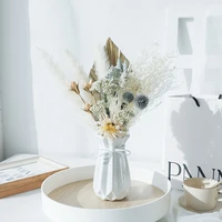 natural rose bouquet eternal life flower reed light luxury living room decoration holiday decoration