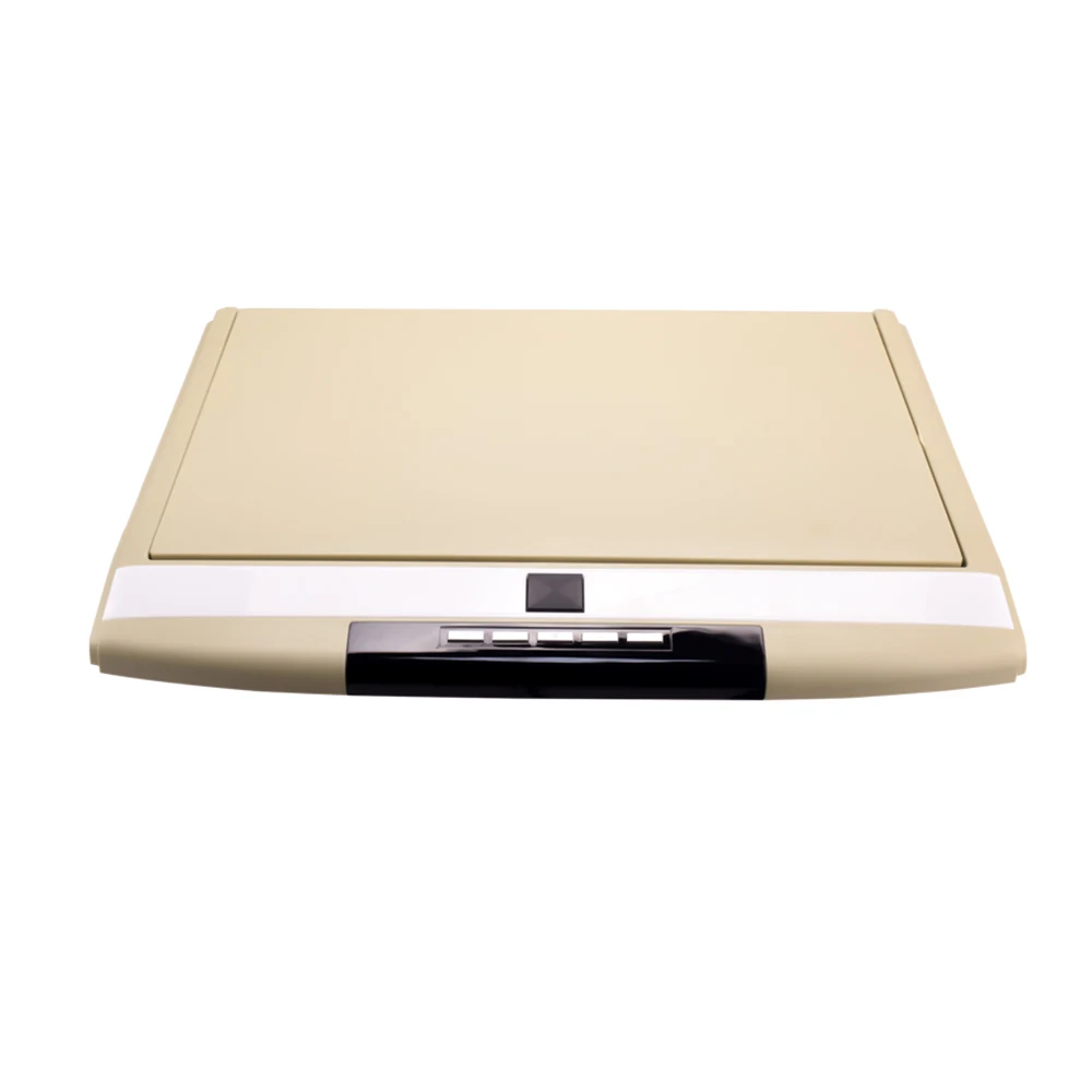 

AV System 1440*900 Hot 17.3 Inch big screen Car Ceiling Screen Gray Color Lcd screen flip down DVD player