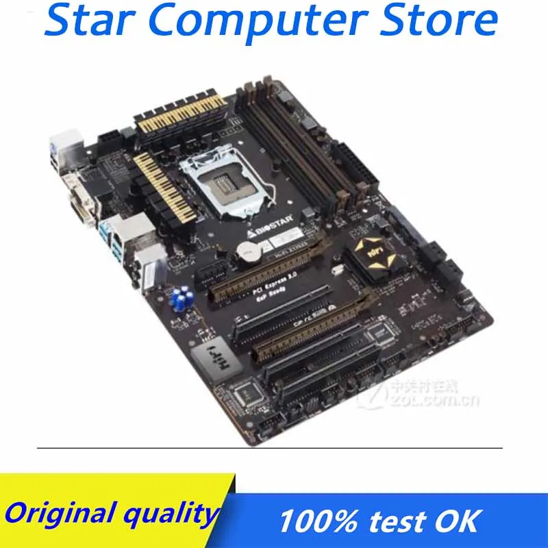 Оригинальная настольная материнская плата LGA 1151 Biostar Hi-Fi Z170Z5 DDR4 PCI-E 3 0 для Intel Z170 б/у