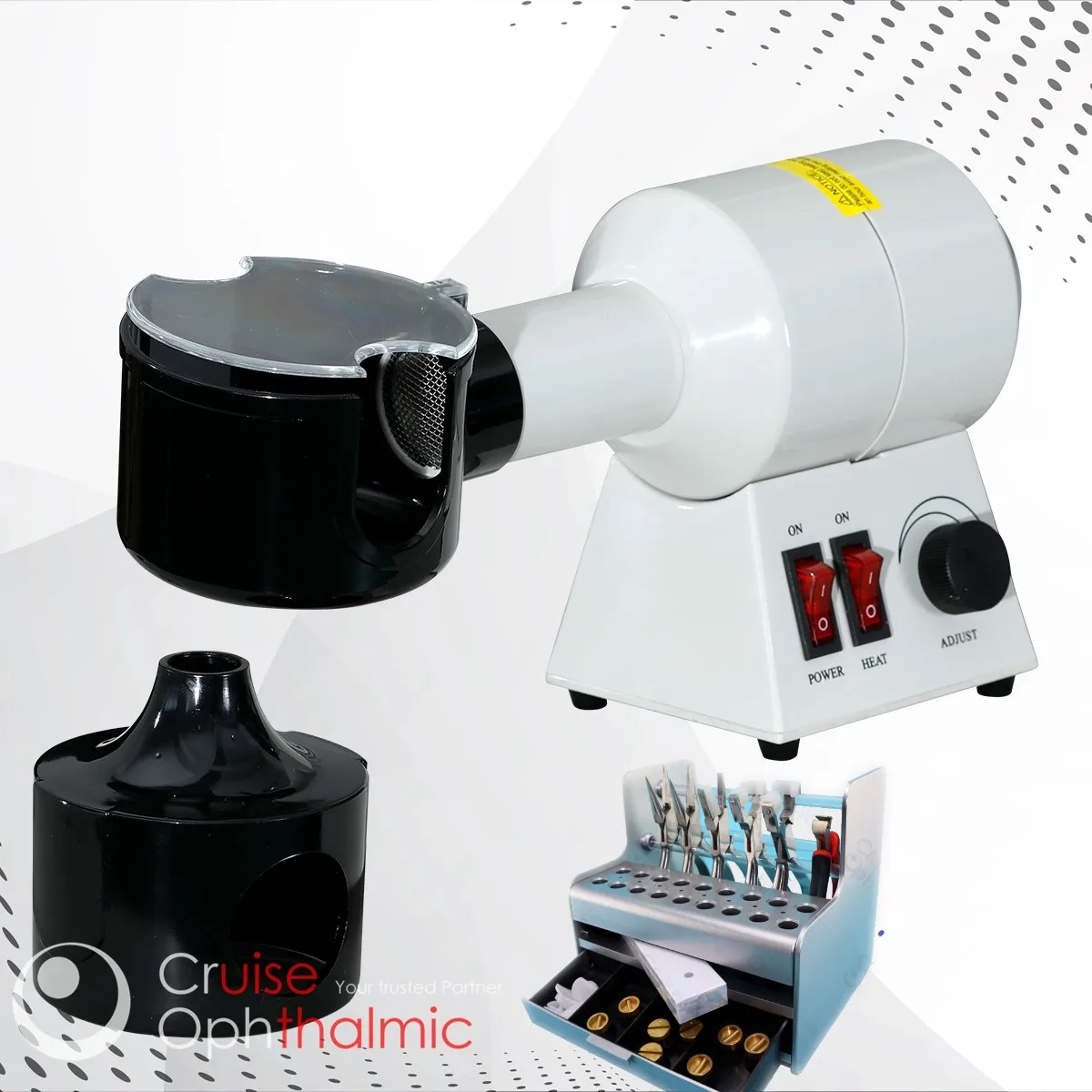 

NH320F Temperature Adjustable Frame Warmer 580W with Case Box For Optical Repair Tools| Good Quality Top Seller Frame Heater