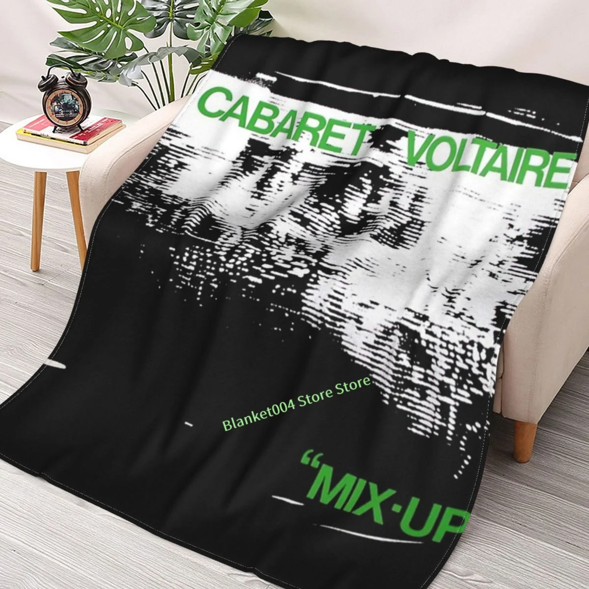 

Cabaret Voltaire Industrial Icon Artwork Classic T-Shirt Throw Blanket 3D printed sofa bedroom decorative blanket children adult