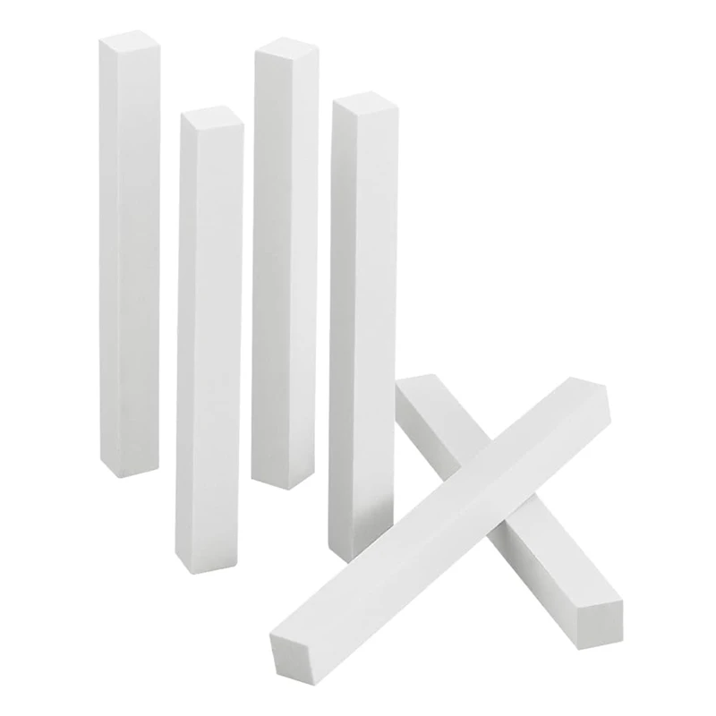 6 шт. белый корунд шлифовальный камень керамические инструменты 10 см скребок для