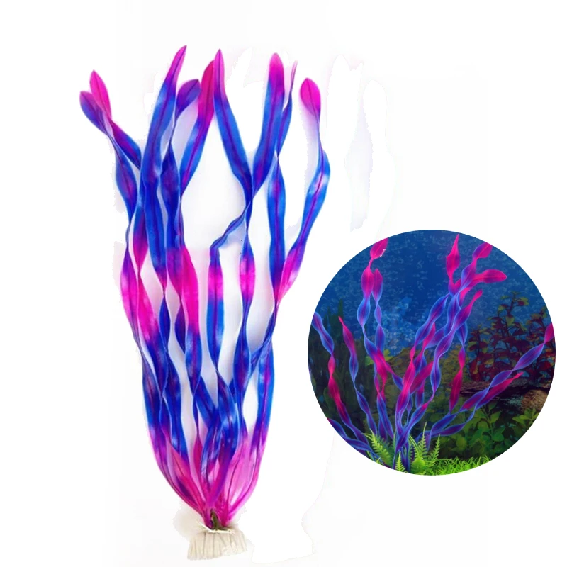 

Аквариумные растения для аквариума, ФЛУОРЕСЦЕНТНОЕ Подводное ландшафтное украшение, искусственное Коралловое украшение на присоске