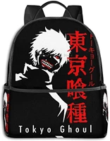 tokyo ghoul travel backpacks lightweight hiking college bookpags suitable for laptops washable daypacks