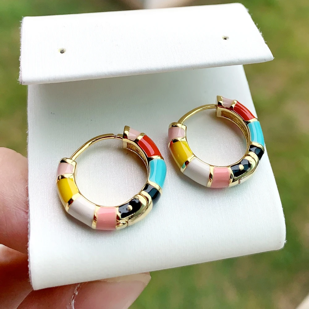 

Новые яркие разноцветные Разноцветные серьги для женщин