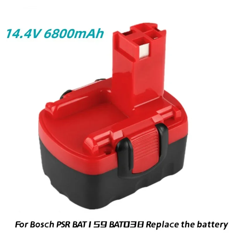 

Никель-металлогидридный аккумулятор 14,4 мАч 6800 в подходит для Bosch PSR BAT159 BAT038 BAT040 BAT041 BAT140 2607335685 2607335533