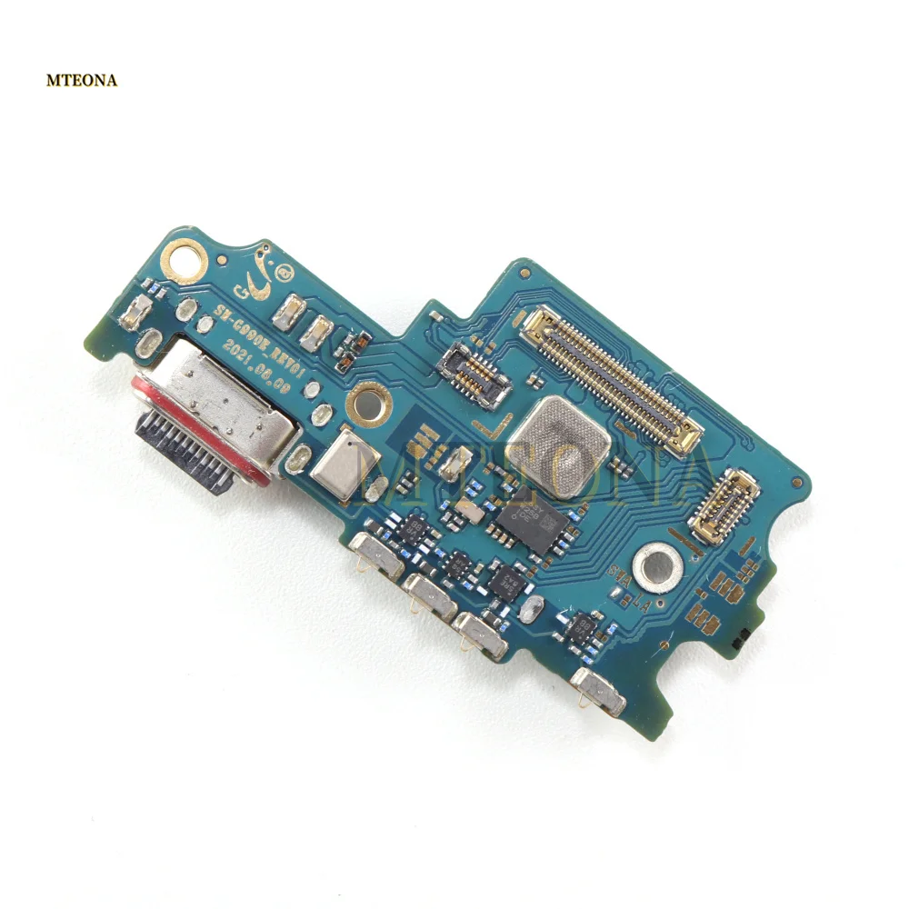 Плата зарядного порта 25 Вт Type-C для Samsung S21 FE 5G G990E G990B G990U USB-разъем док-станции