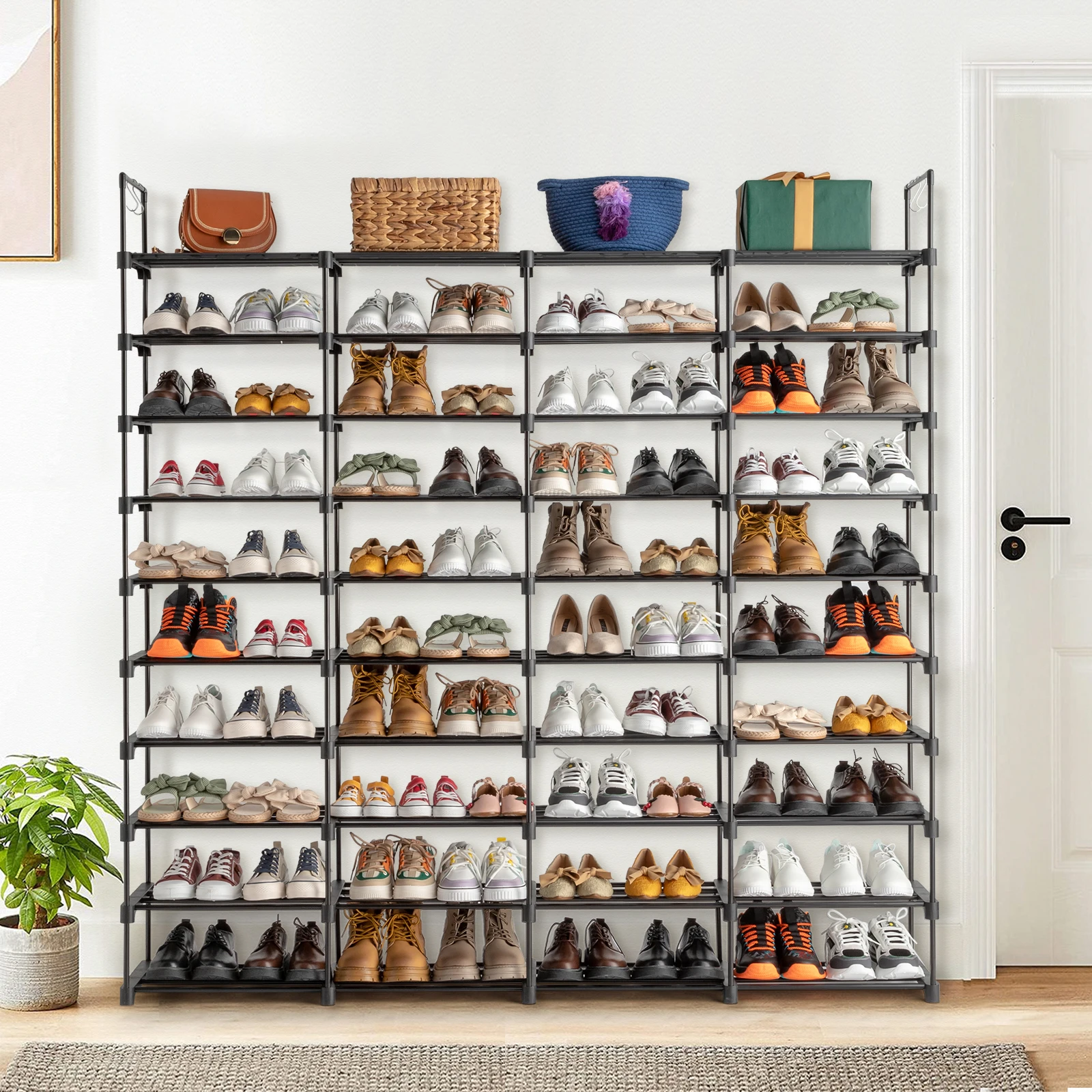 10/9 Tiers Shoe Rack Storage Organizer Shoe Shelf Organizer 