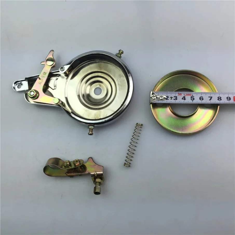 

A Bicycle Brake Drum Brake Up Hold Brake Shaft Rear Axle Electric Car Brake Pads Universal NEW