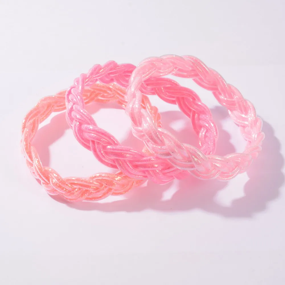 Новое поступление Набор браслетов из силикона для женщин и детей любой погоды