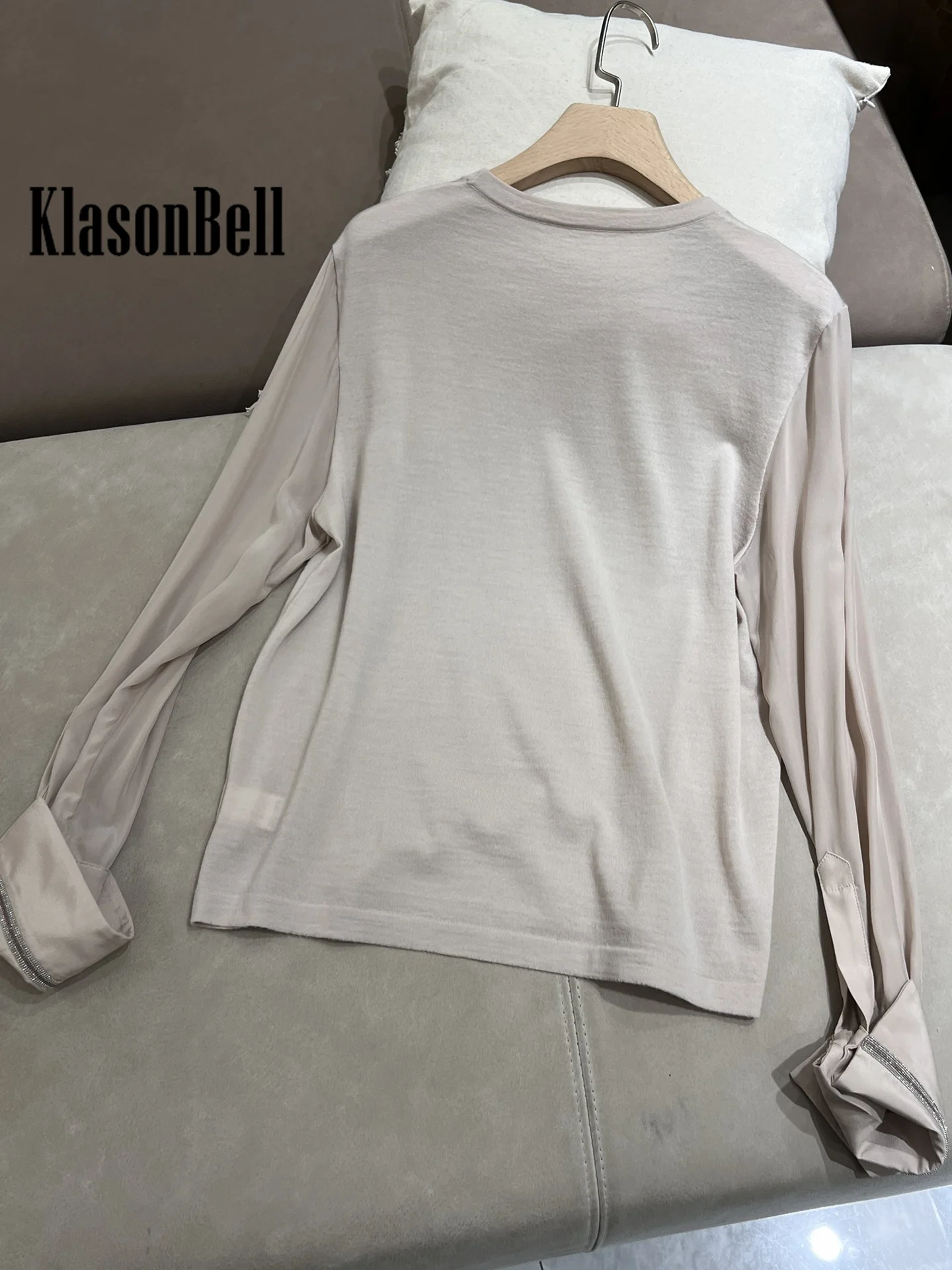 11 25 KlasonBell модные элегантные манжеты с бисером украшение в виде цепочки топ