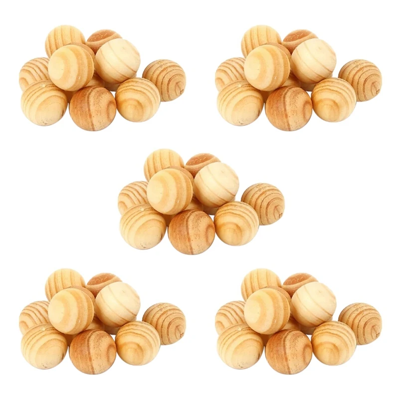 

5X Natural Cedar Wood Moth Balls Lavender Camphor Repellent Wardrobe Clothes Drawer