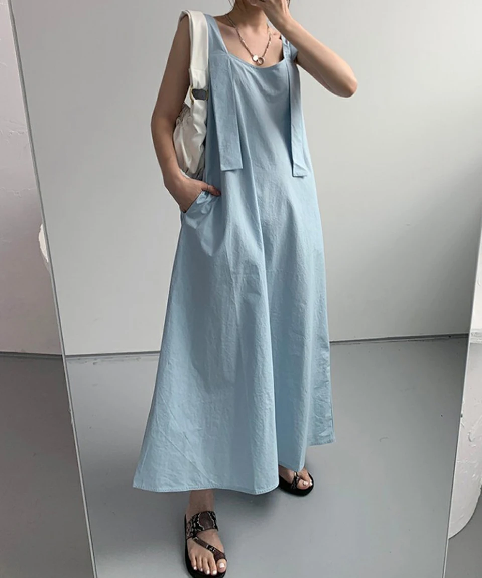Korean Loose Dress Women Chic Summer 