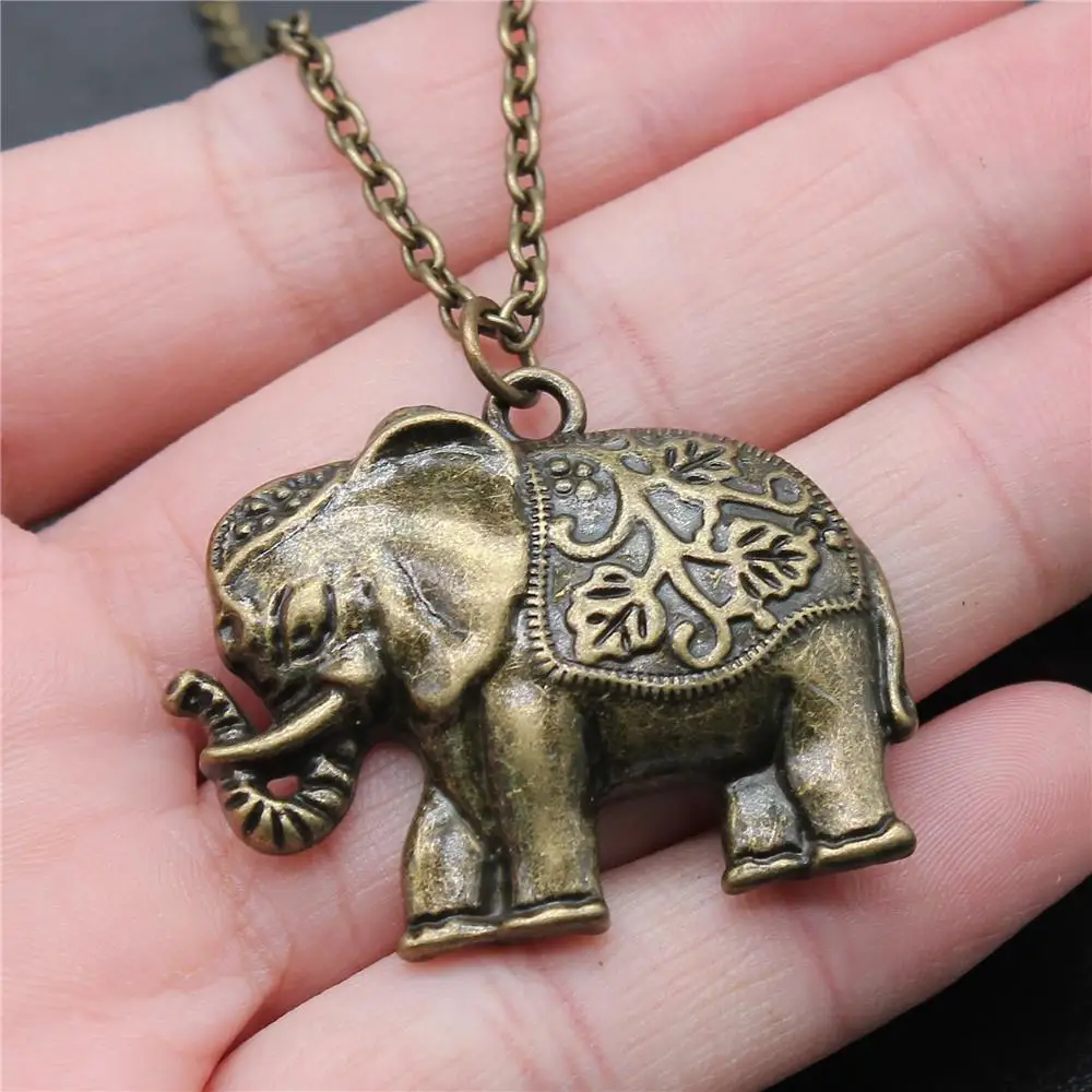 1 шт. шармы в виде слона модное ожерелье длинное подарок | Украшения и аксессуары