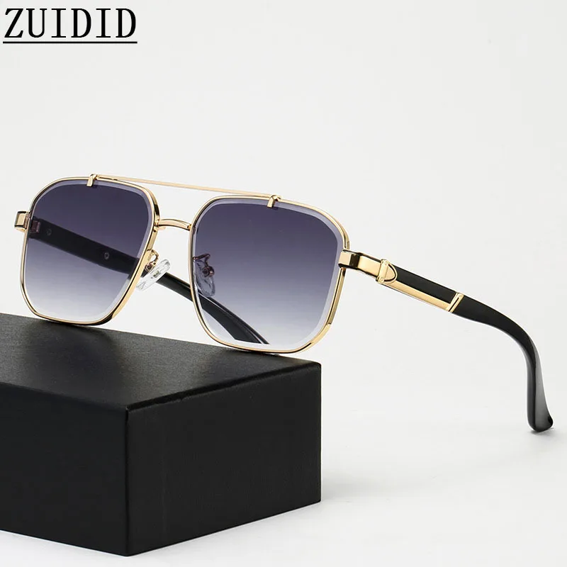 Квадратные Солнцезащитные очки для мужчин и женщин модные солнцезащитные