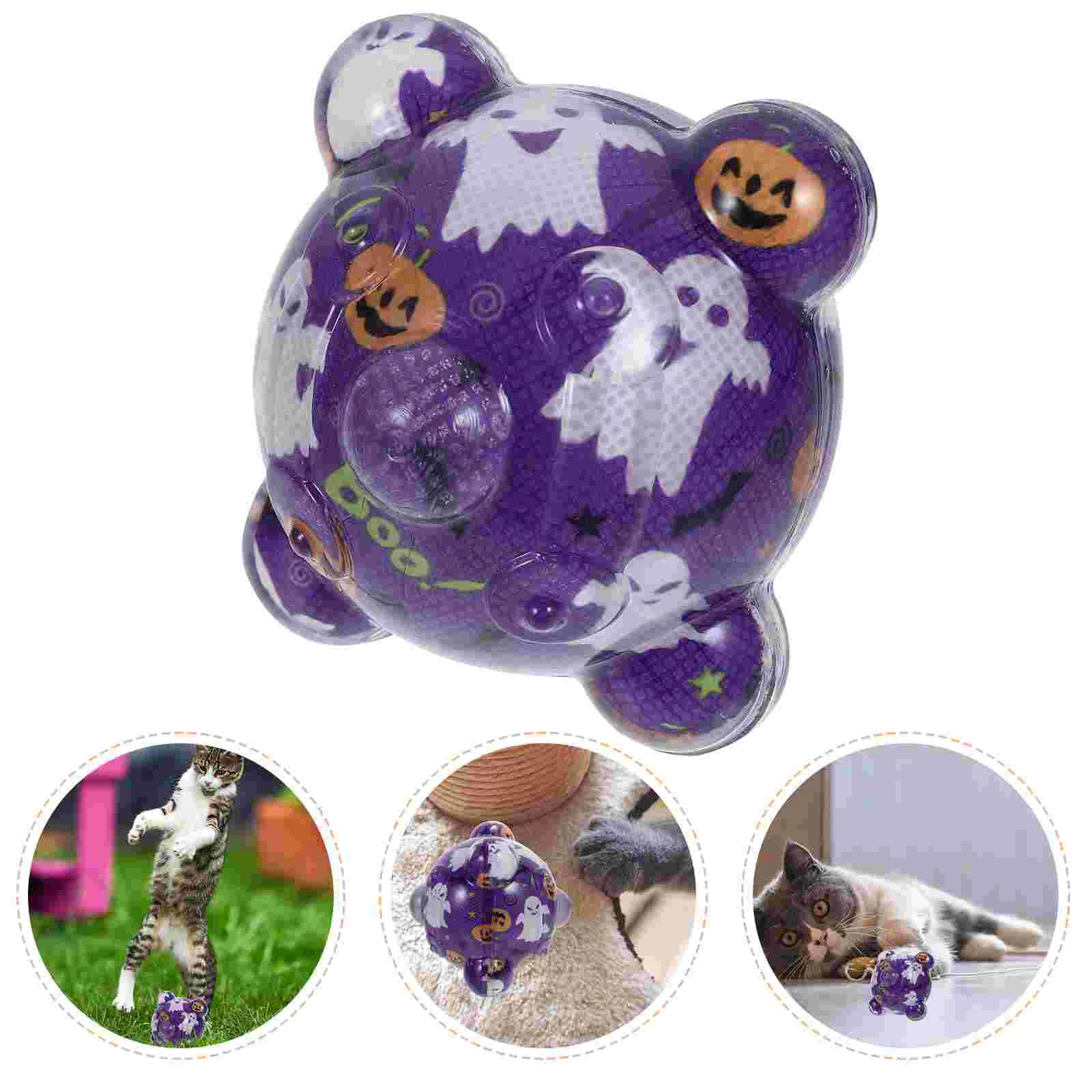 Очаровательная игрушка для кошек синие игрушки Санта-Клауса жевательные шарики