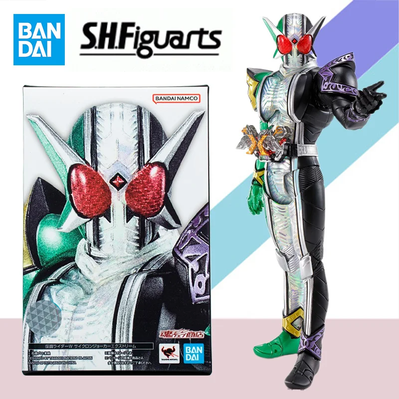 

Bandai S.H.Figuarts SHF KAMEN RIDER DOUBLE W Model Kit Anime Action Figure Finished Model Kit Toy Gift for Children Kids