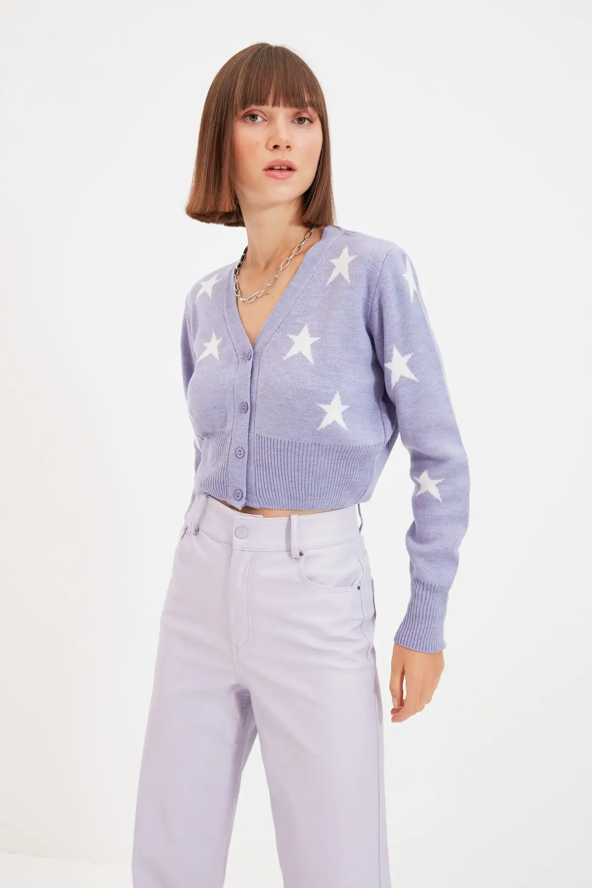 

Trendyol Jacquard Knitwear Cardigan TWOAW22HI0232