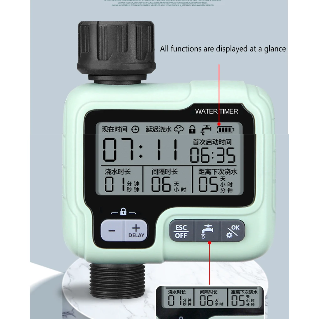 

Garden Watering Timer Automatic Irrigation Controller Spray Controllers