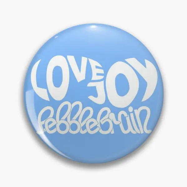 

Pebble Brain Lovejoy Ep Cover Customizable Soft Button Pin Funny Badge Lapel Pin Fashion Cute Women Collar Cartoon Clothes Gift