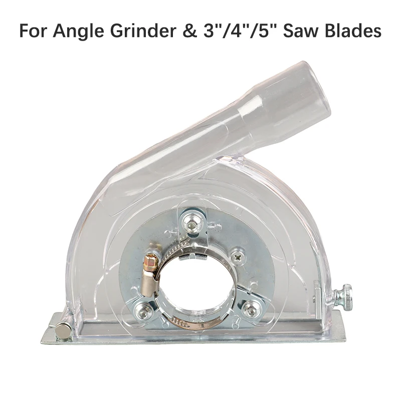 Clear Cutting Dust Shroud Grinding Cover For Angle Grinder & 3