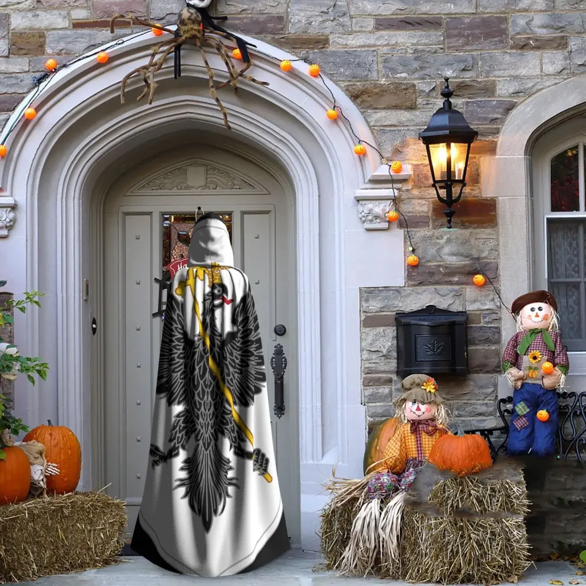 Унисекс взрослый cherniвич Polk с капюшоном длинный костюм ведьмы косплей