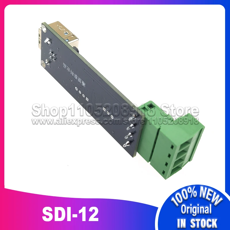 Фото Конвертер отладки протокола захвата платы USB в SDI-12 Тест датчика SDI12 №4