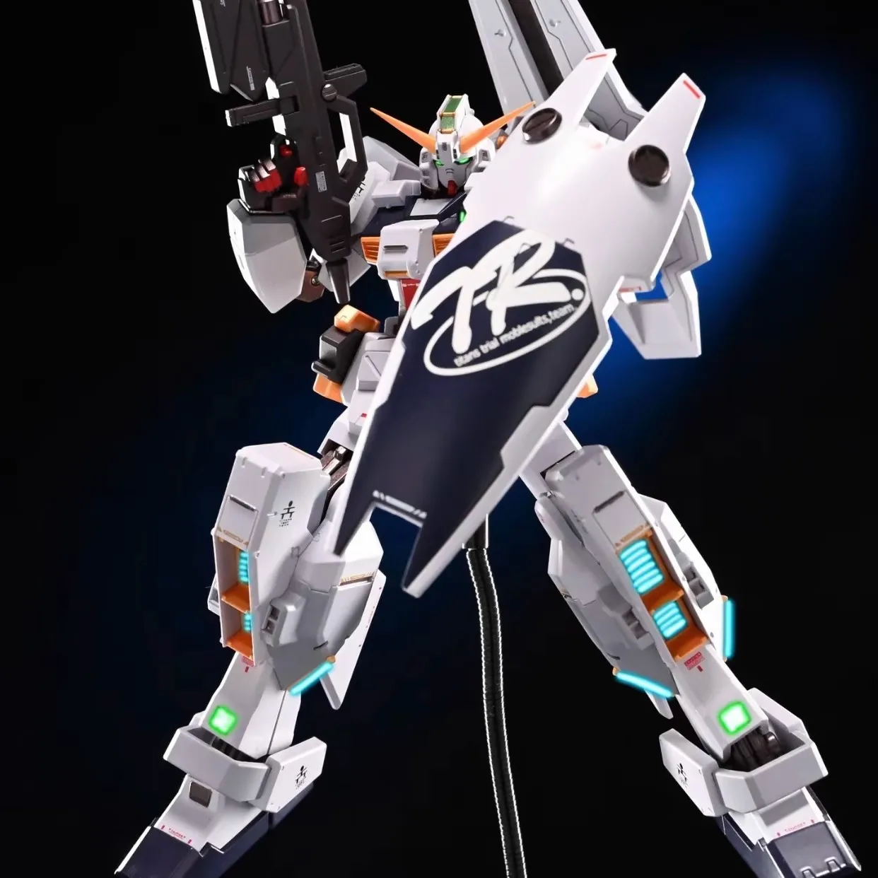 Фото Mg 1/100 Tr-1 Hazel Фигурка Aoz Titans Аниме Фигурки Ko Mz001 Набор моделей в сборе Индивидуальная игрушка-робот для мальчиков Подарок на день рождения №3